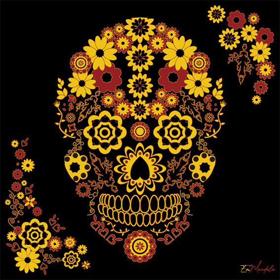EmMandala_034 Tête de Mort