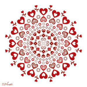Mandala_043 - St Valentin