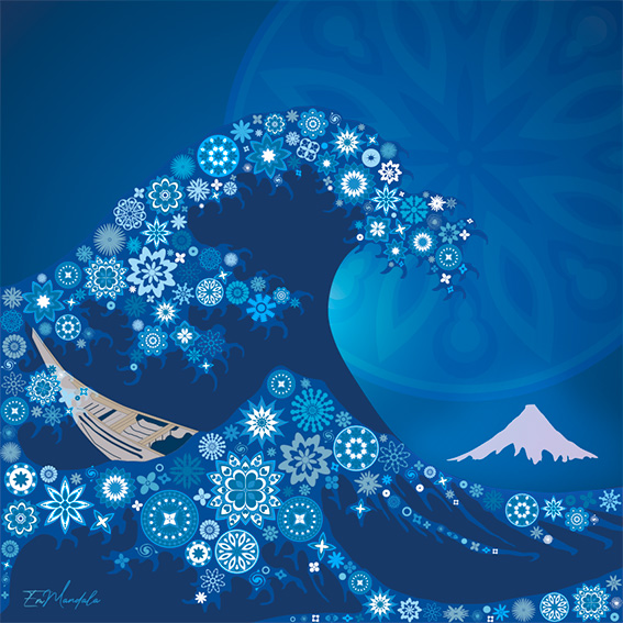 Mandala Hokusai